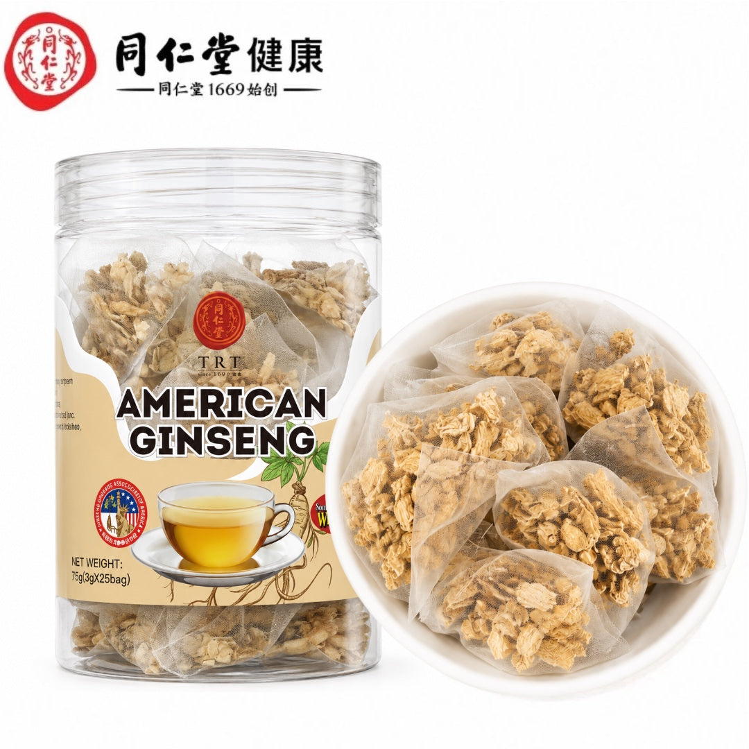 Wisconsin Ginseng Tea Bags 75g (3g × 25 Tea Bags)