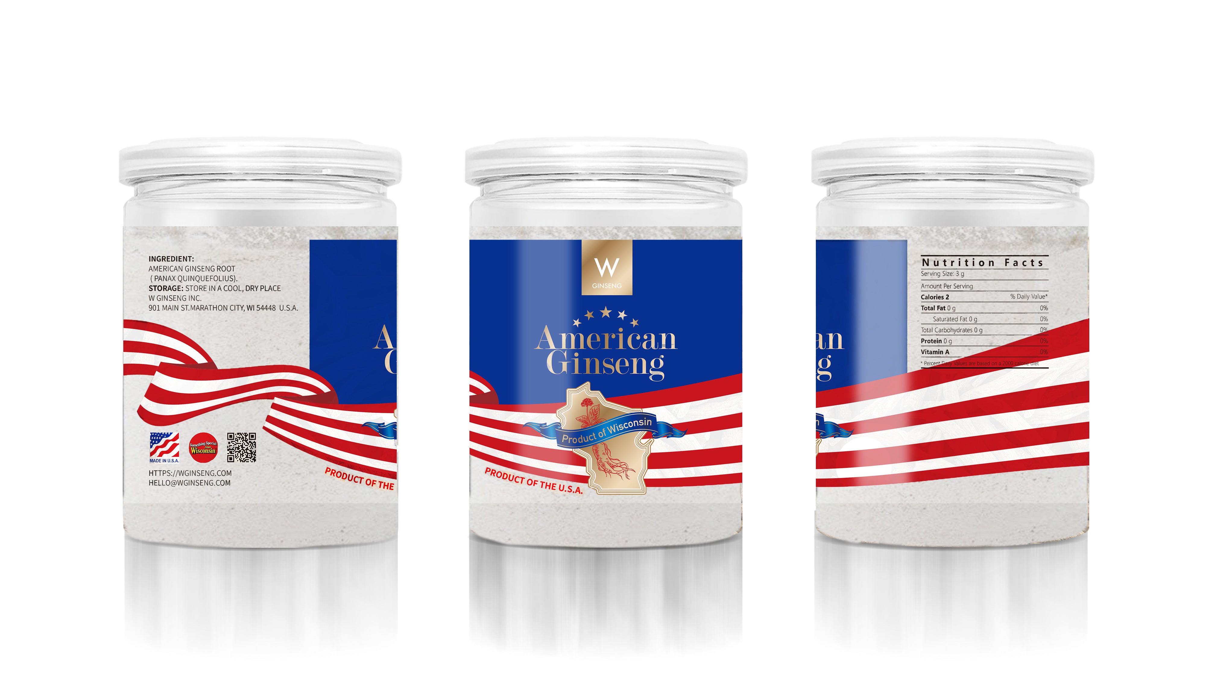 #50 Bột nhân sâm Wisconsin